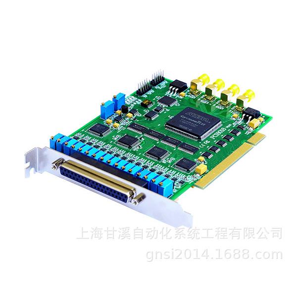 PCI总线差分16路AD同步采集卡每通道80KHz