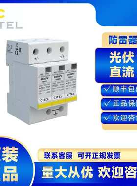 citel光伏直流浪涌保护器DS50PVS-1000/51防雷器避雷电涌电源SPD