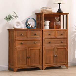 复古实木斗柜卧室抽屉式收纳柜客厅五斗柜简易储物边柜阳台置物柜
