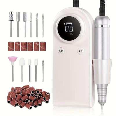 亚马逊跨境新品2025年6月MS-901美甲打磨机充电便携式卸甲高转速