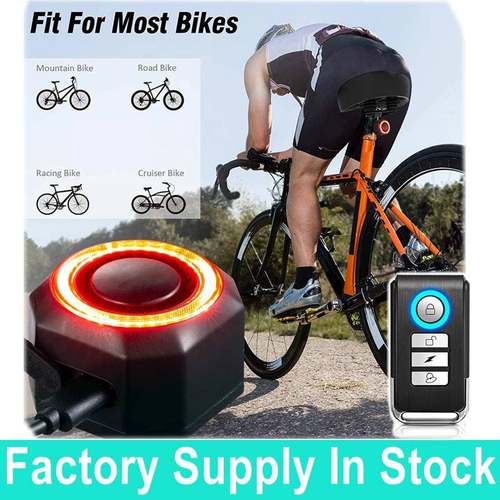 Light USB Rechargeable Mountain Bike Brake Sensor Light