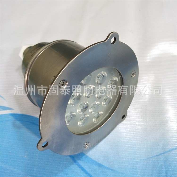 304不锈钢防爆视孔灯 BSD96-AC220/L 9W 反应釜用隔爆型投光灯