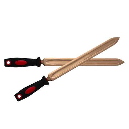 TOOLTIME图泰防爆三角刮刀铍青铜无火花锉刀油槽刮刀三角形刮刀