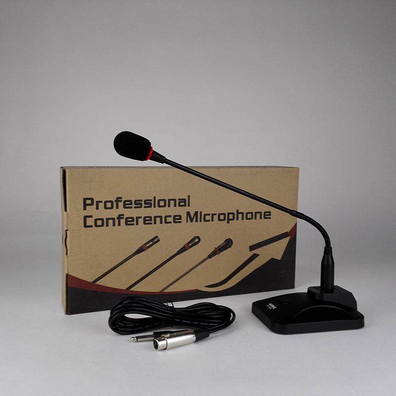 鹅颈专业有线电容式会议话筒高灵敏度桌面麦克风HT-203