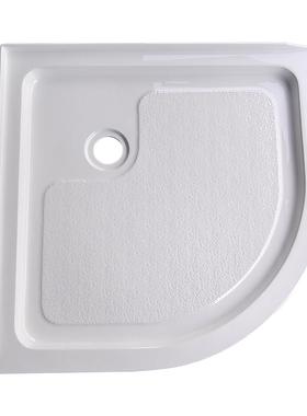 32x32inch36x36英寸北美款亚克力扇形底盆挡水边ABS复合板高盆