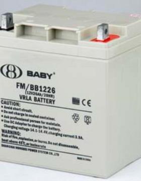 鸿贝蓄电池FM/BB1226/12V26AHUSB蓄电池电源