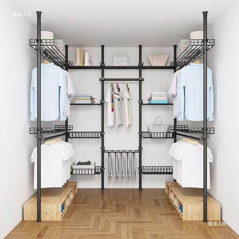 顶天立地衣柜宿舍家用落地式免打孔衣架伸缩衣杆衣帽架阳台晾衣MC,鲜花速递/花卉仿真/绿植园艺,割草机/草坪机,淘宝优惠券,粉丝福利购,淘宝优惠卷