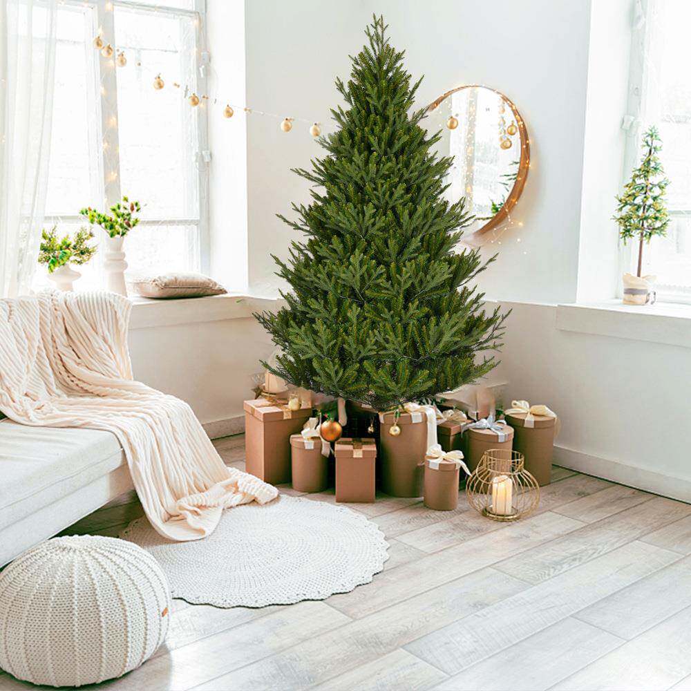 仿真PE/PVC混合加密豪华圣诞树节日装饰品商场卧室落地摆件