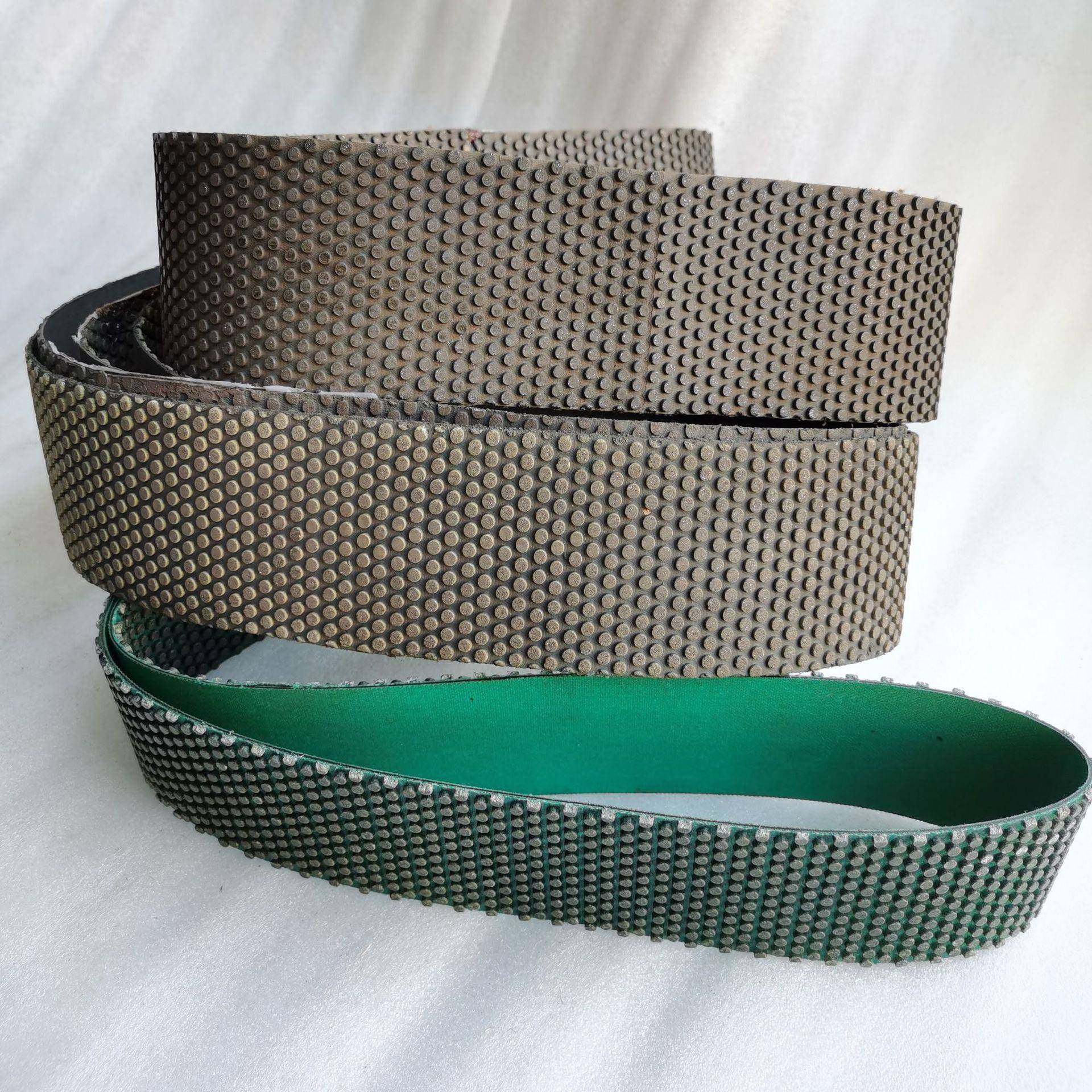 点状金刚石树脂砂带复合材料超硬工件表面抛光岩板玻璃磨边倒棱沙