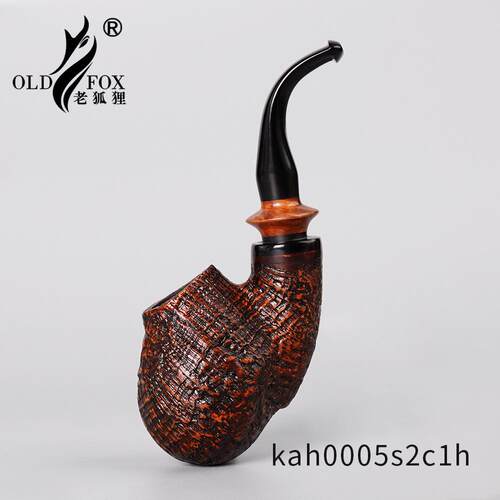 OLDFOX-老狐狸石楠木手工烟斗空腔款烟斗烟斗烟具蛋形斗