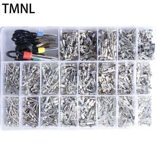 终端汽车连接器汽车电线拆除非绝缘插头公母压接销释放套件修理压