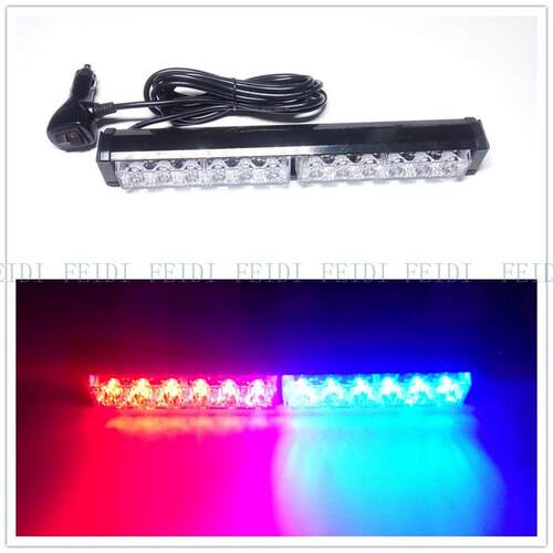 906A-2台式点烟器6LED2节长条LED爆闪灯棍灯12WLED12V
