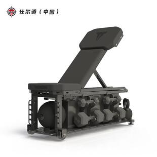 仕尔道专业哑铃凳多功能可调节健身器材健身椅飞鸟卧推凳
