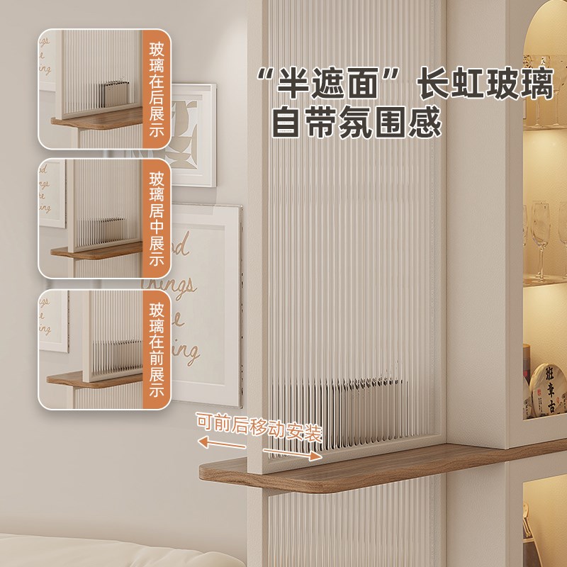 庭院造景屏风入户正对门别墅花园隔断假墙客厅遮挡2025新款间厅柜