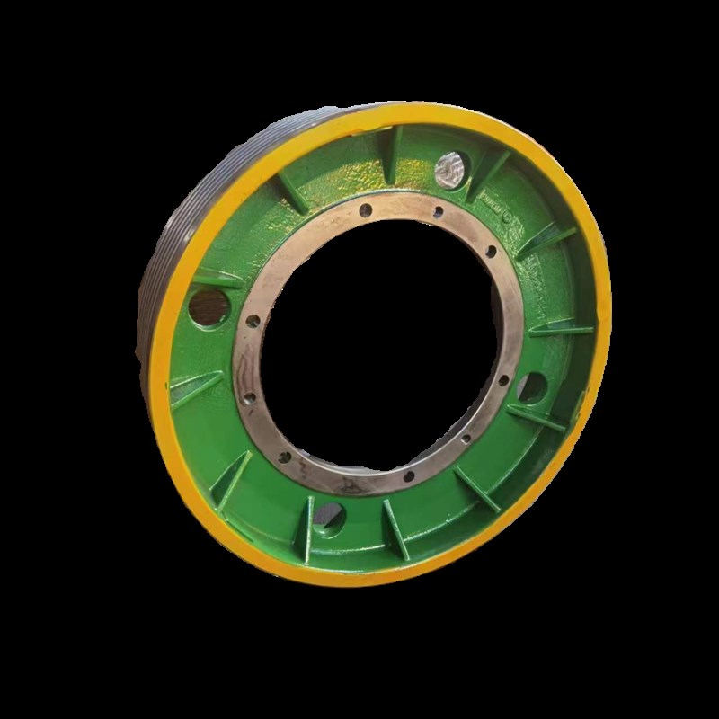 适用于通力MX18曳引轮/650*6*13/750*6*13KONE通力电梯主机曳引轮
