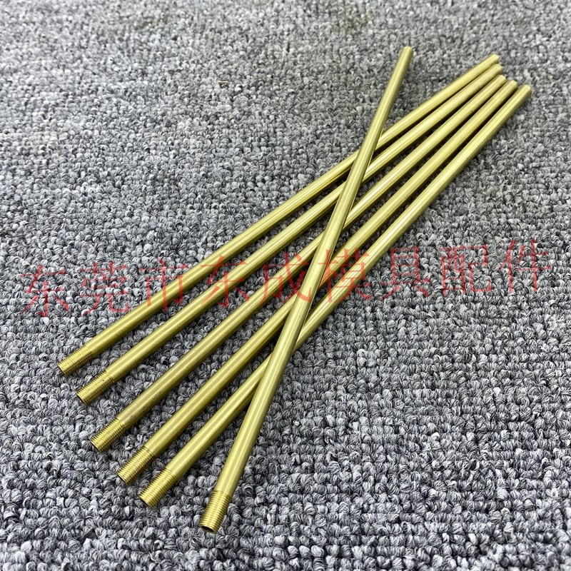 模具冷却管WCP3 4 5黄铜运水管WCSP6 8 10公制牙不锈钢模具运水针