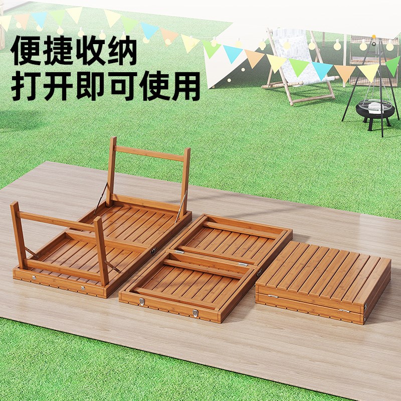 庭院户外桌椅可折叠阳台休闲区布置露台一桌二椅茶桌天台桌椅室外