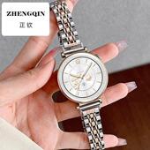 金属表带适用OPPO Watch 细款 Mini手表表带女款 小金表不锈钢表