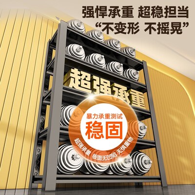 仓储货架多层落地置物架家用仓库阳台钢制收纳储物架超市展示架子