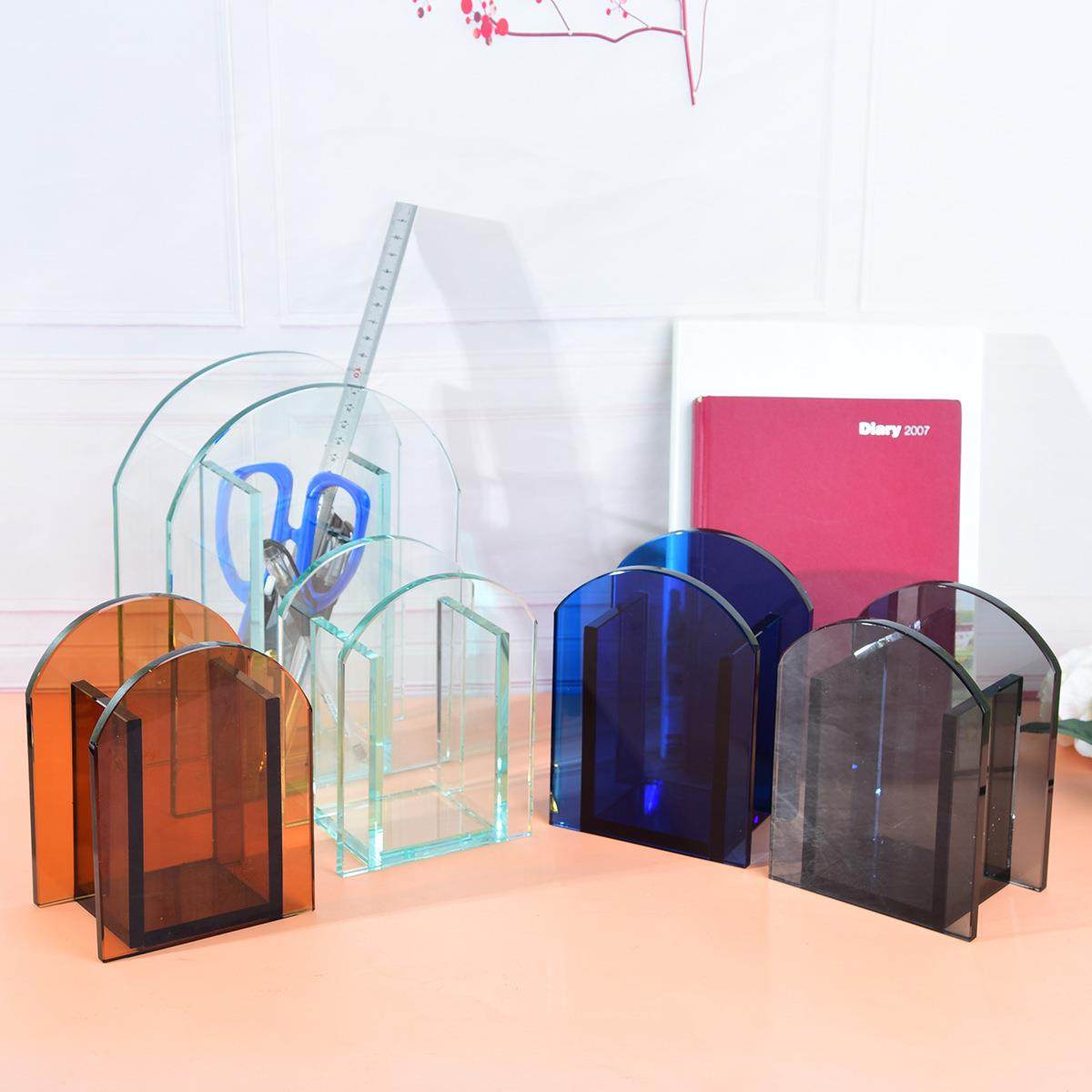 玻璃工艺品摆件现代简约风格欧式双拱门花瓶水晶桌面客厅摆台,纺织面料/辅料/配套,纺织机械配件,淘宝优惠券,粉丝福利购,淘宝优惠卷