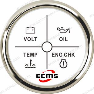 温度水温报警 ENG检测报警指示灯仪表 机油液压压力 ECP电池电压