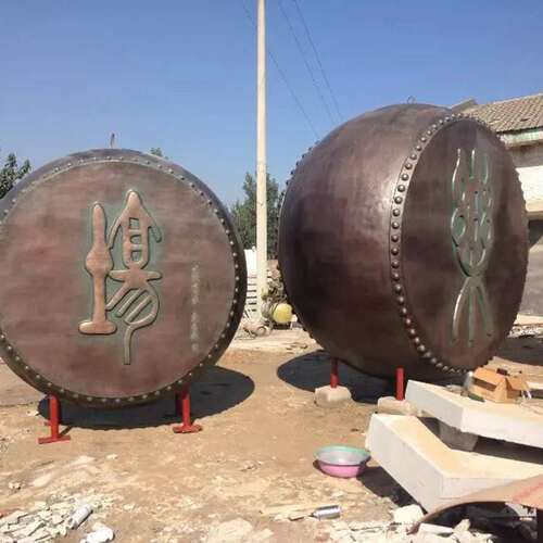 铸纯铜鼓铜大炮大铜锣 铜摆件铜龙铸造 圭表雕塑沙漏雕塑制作