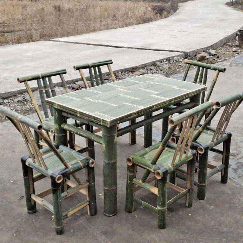 竹椅子老式竹阳台茶桌竹桌子竹编室外桌子手工竹桌椅子庭院桌椅,纺织面料/辅料/配套,纺织机械配件,淘宝优惠券,粉丝福利购,淘宝优惠卷