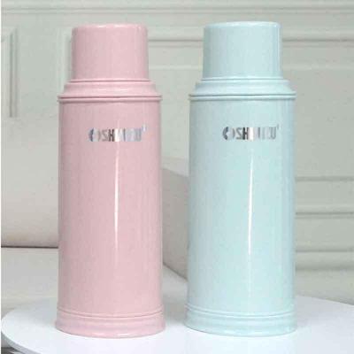 9QXC上海清水家用热水瓶老式传统木塞保温壶塑料外壳玻璃内胆暖壶