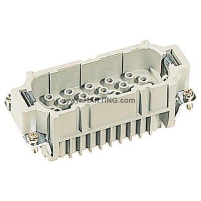 09210403001原装HARTINGHAN40芯公头连接器HAN40D-M哈丁头