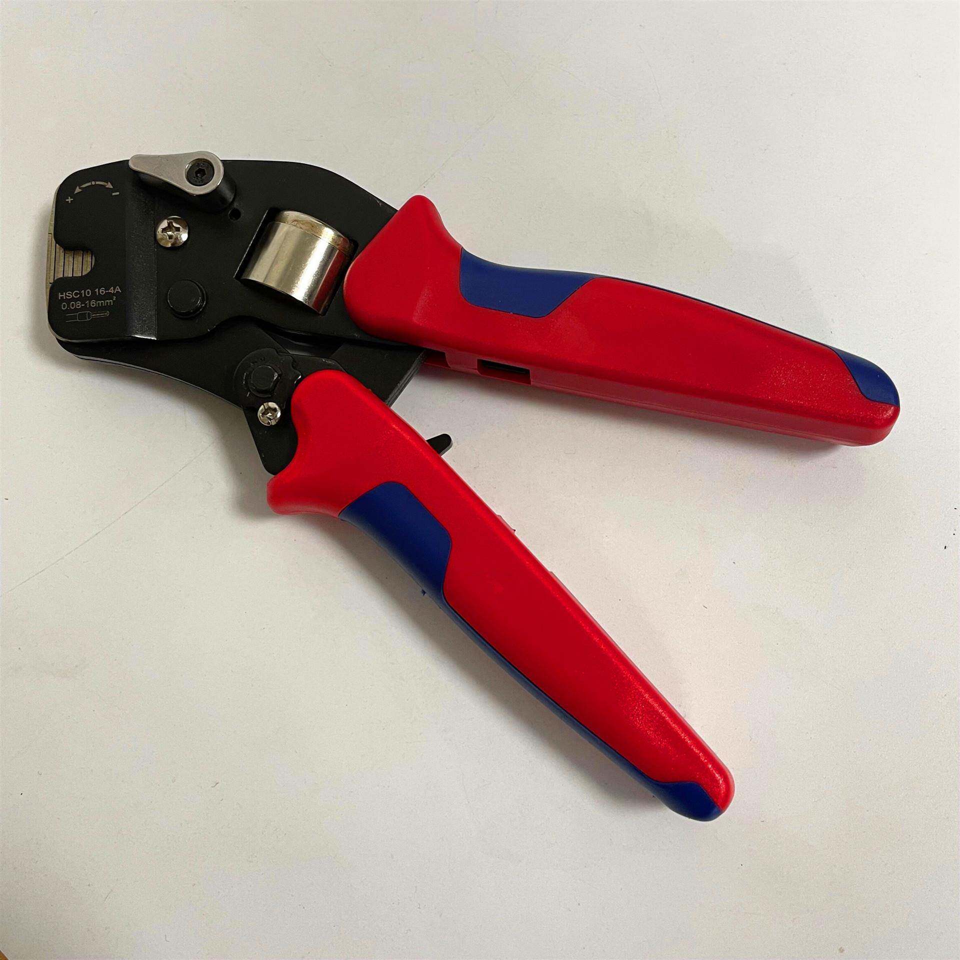 压线钳VSC1016-4A自调试E型管压接钳手动多功能棘轮压接钳端子钳