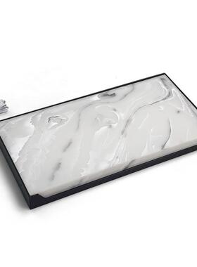 安智尚极简LED隔板灯导光板面发光云石层板酒店展厅亚克力层板灯