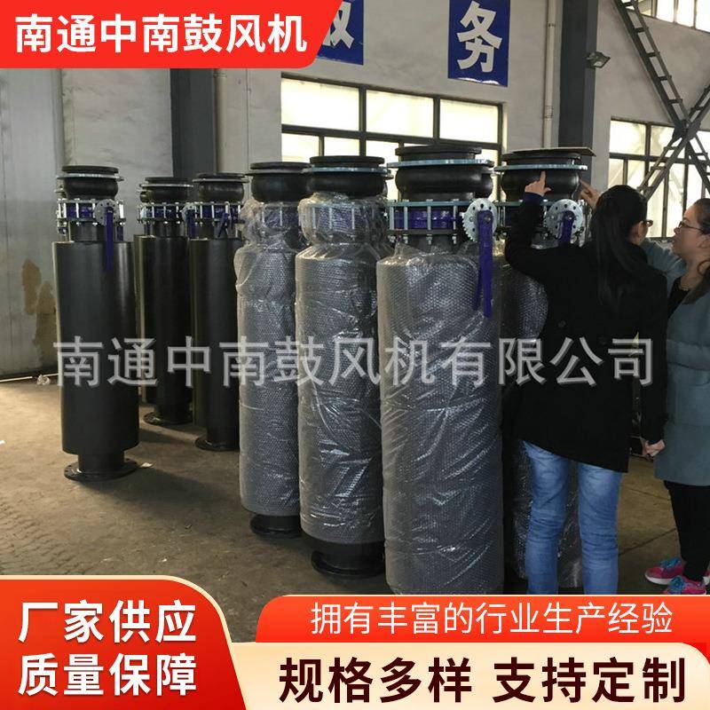风机筒式消音器长期供应风机配套设备蒸汽消声器管道消音器