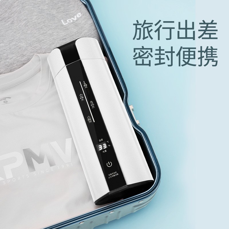 厂家直供无线电热水杯便携式恒温烧水壶旅行车载充电烧水杯母婴杯