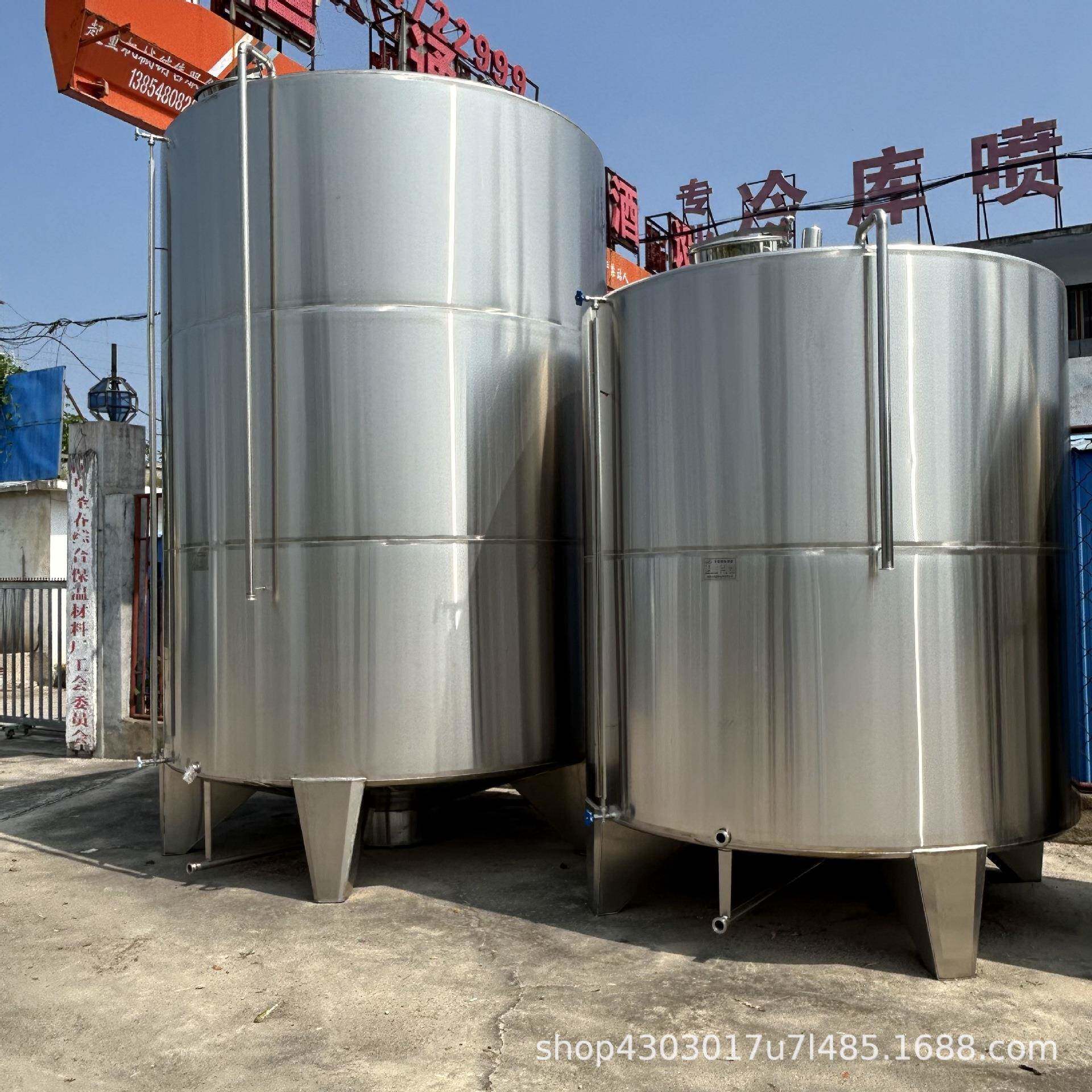 立式不锈钢储水罐双层保温加热储罐宾馆热水储蓄罐常压耐腐蚀