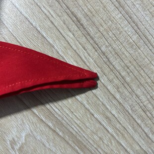 手作自制手工包角小学生纯棉红领巾柔软棉布儿童大号老式红领巾