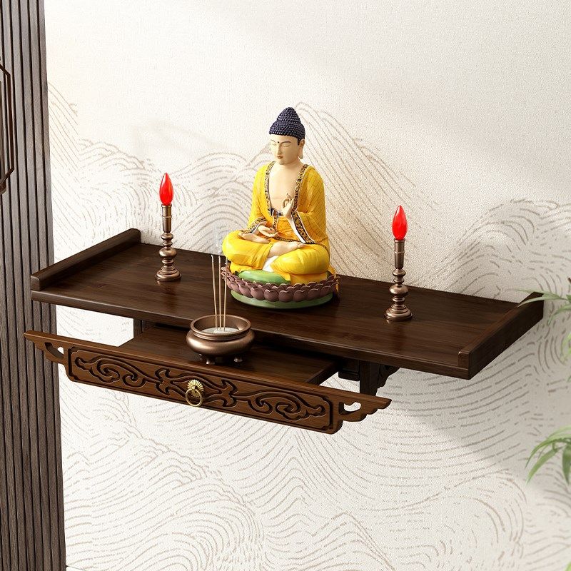 佛龛壁挂式小型神龛供奉台观音佛像供座台家用神位托架香炉置物架,住宅家具,佛柜/佛龛,淘宝优惠券,粉丝福利购,淘宝优惠卷