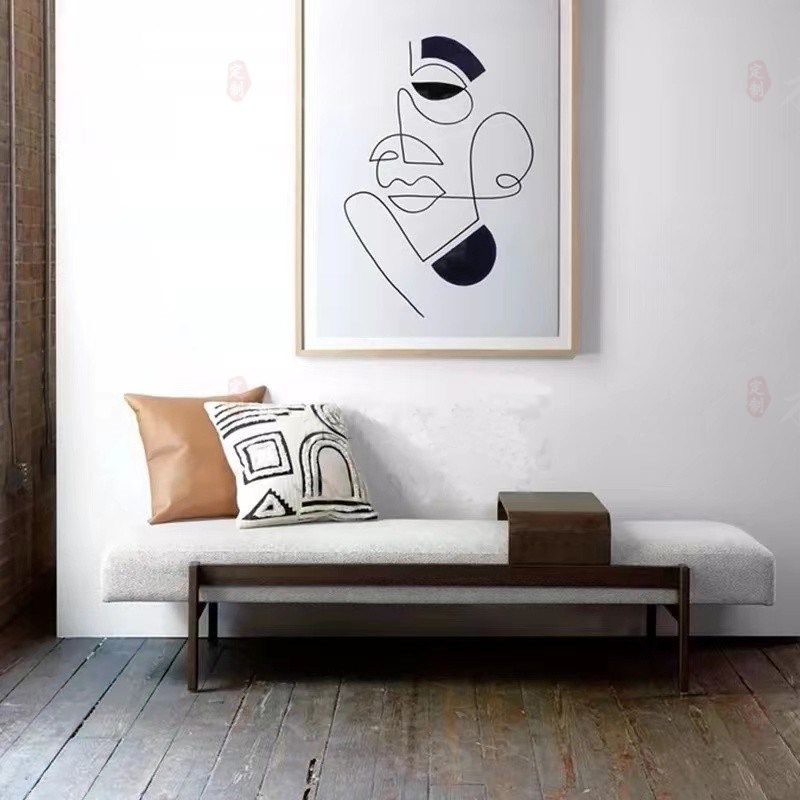 床头凳新中式卧室床尾凳入户换鞋凳客厅沙发凳餐凳实木长条凳轻奢,住宅家具,床尾凳/长凳,淘宝优惠券,粉丝福利购,淘宝优惠卷