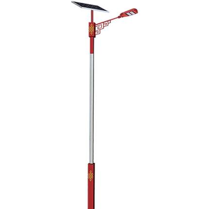 路灯户外6米LED民族特色回纹杆方杆路灯中式复古路灯