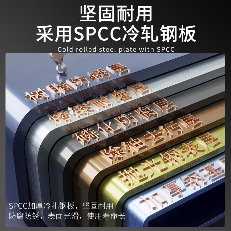 办公室桌下移动矮柜铁皮文件柜储物柜带锁抽屉柜收纳小柜子活动柜