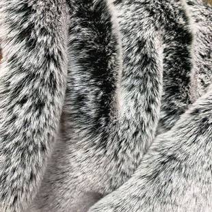 厂价直供2cm仿兔毛染色兔毛褪白面料1500g兔毛染尖 折扣价