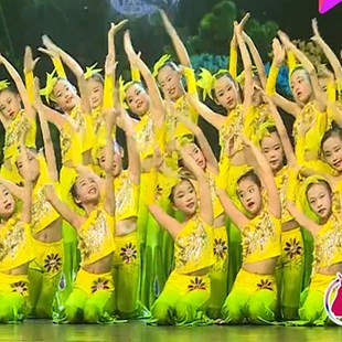 新款第十届小荷风采五彩梦儿童傣族演出服少儿女童民族表演舞服装