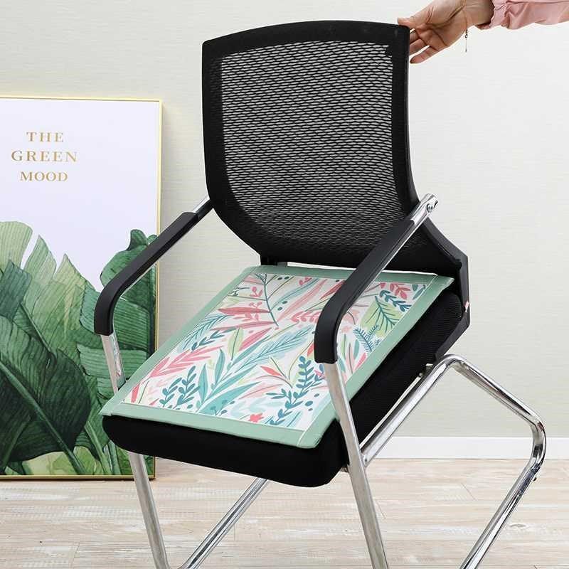 冰办公椅子垫丝竹夏天电脑凉席垫子透气学生夏季坐垫椅垫办公室夏,居家布艺,椅垫,淘宝优惠券,粉丝福利购,淘宝优惠卷