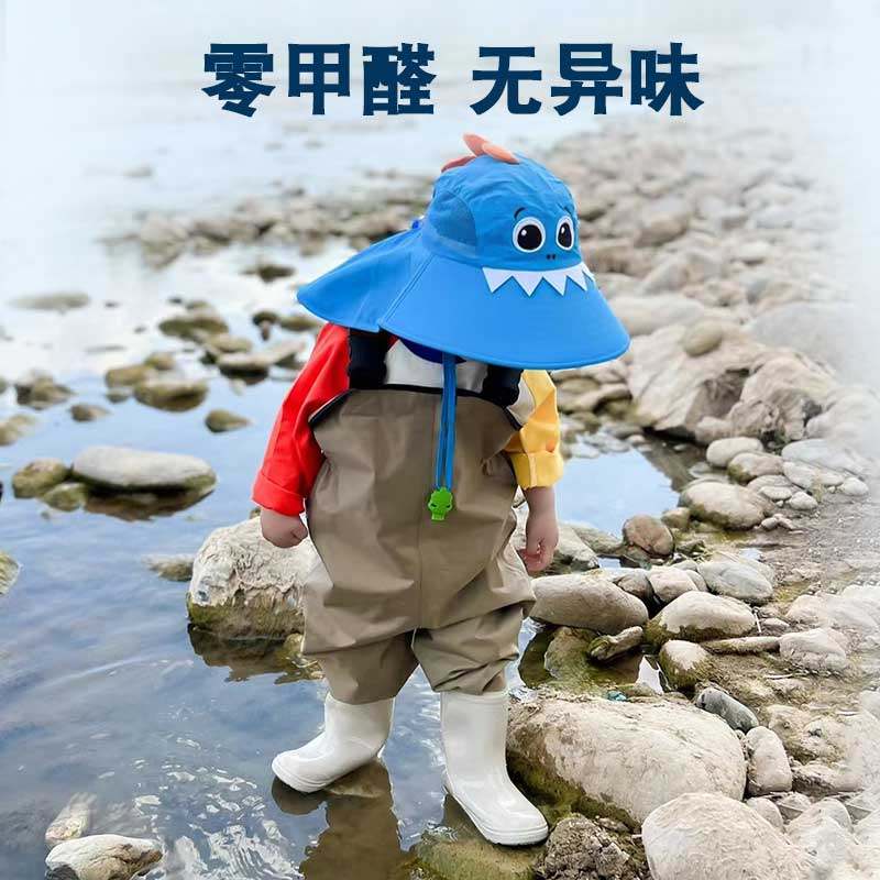 儿童玩水连身下水裤幼儿园防水衣服赶海男女小孩雨鞋抓鱼雨裤沙滩,户外/登山/野营/旅行用品,钓鱼服,淘宝优惠券,粉丝福利购,淘宝优惠卷