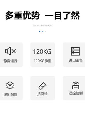 电动闭器感应开关遥门控门禁制自动控开门关CDCD-80-80平开门机组