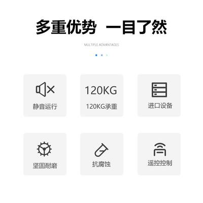 电动闭器感应开关遥门控门禁制自动控开门关CDCD-80-80平开门机组