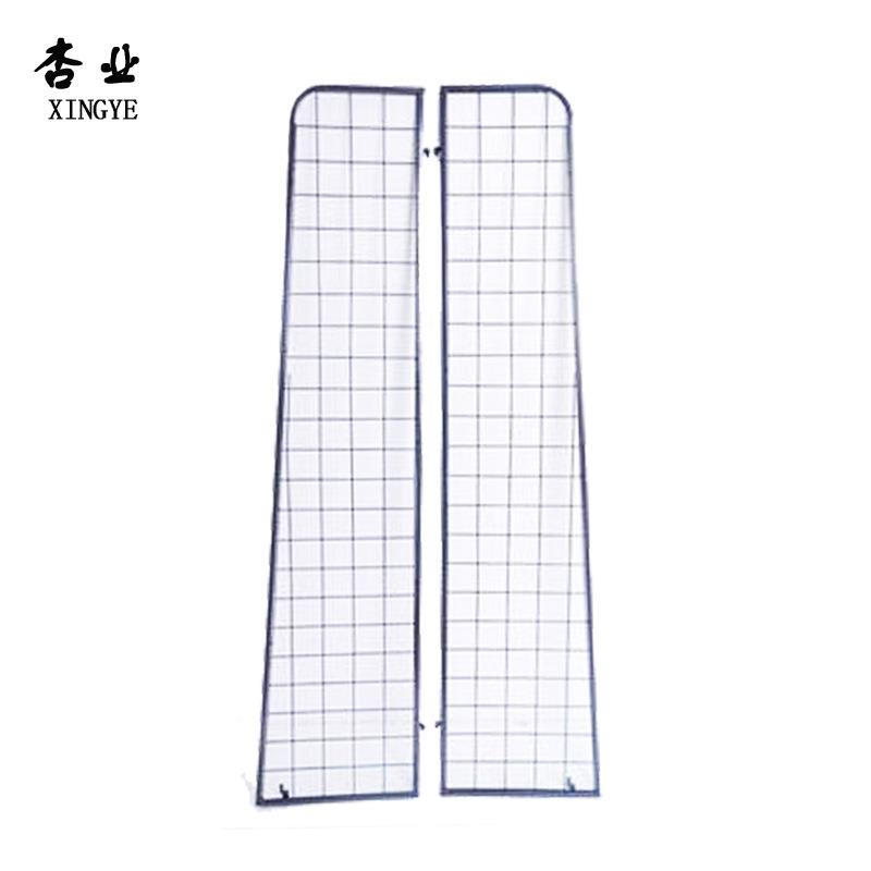 超市货架卡条配件端头侧网架小便利店单面侧网双线挂钩和标价条