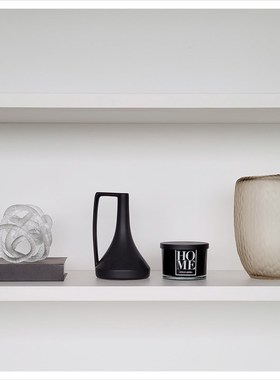 样板间书房现代家居简约软装饰品书挡创意陶瓷玻璃摆件组合ZH3026