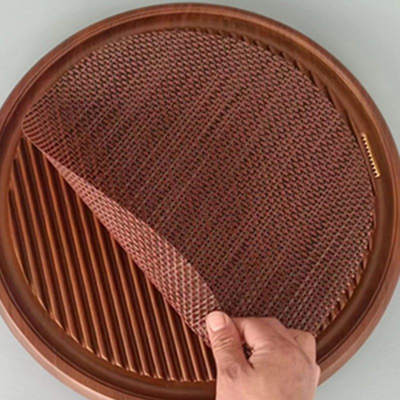 PVC圆形编织功夫茶茶席茶盘垫 茶垫具配件茶叶渣垫隔茶渣网茶台,居家布艺,茶席,淘宝优惠券,粉丝福利购,淘宝优惠卷