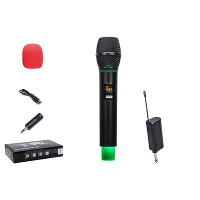 无线麦克风充电一拖一家用KTV会议VHF直播K歌J1531无线手持话筒