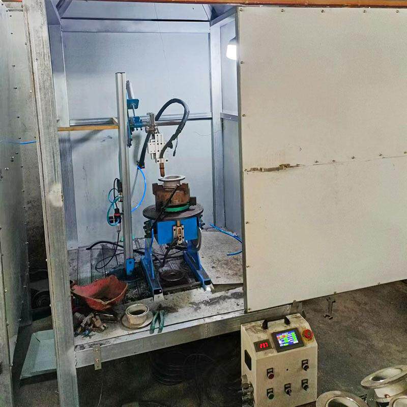 自动焊接变位机150公斤环缝焊接变位机小型转台PLC私服控